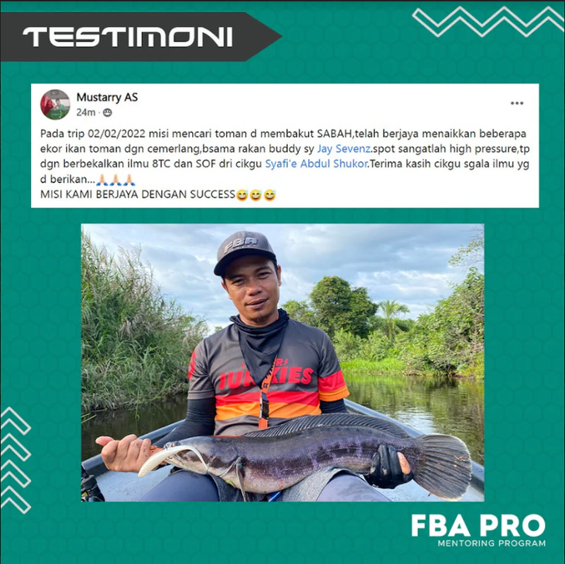 Testimoni Mustarry AS, FBA Pro Mentoring Program