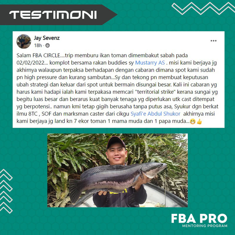 Testimoni Jay Sevenz, FBA Pro Mentoring Program