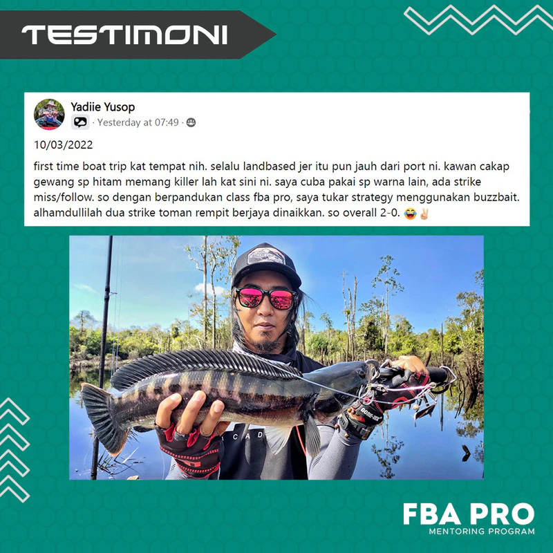 Testimoni Yadiie Yusop, FBA Pro Mentoring Program